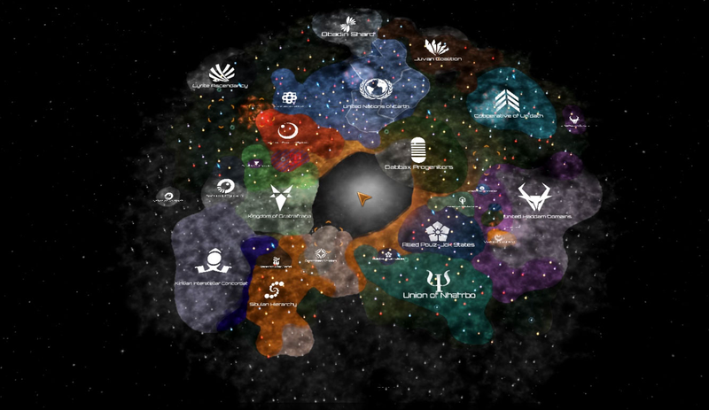 Each one of those dots is a system. Each system has several planets orbiting it. Conquering a galaxy this size takes some serious work.